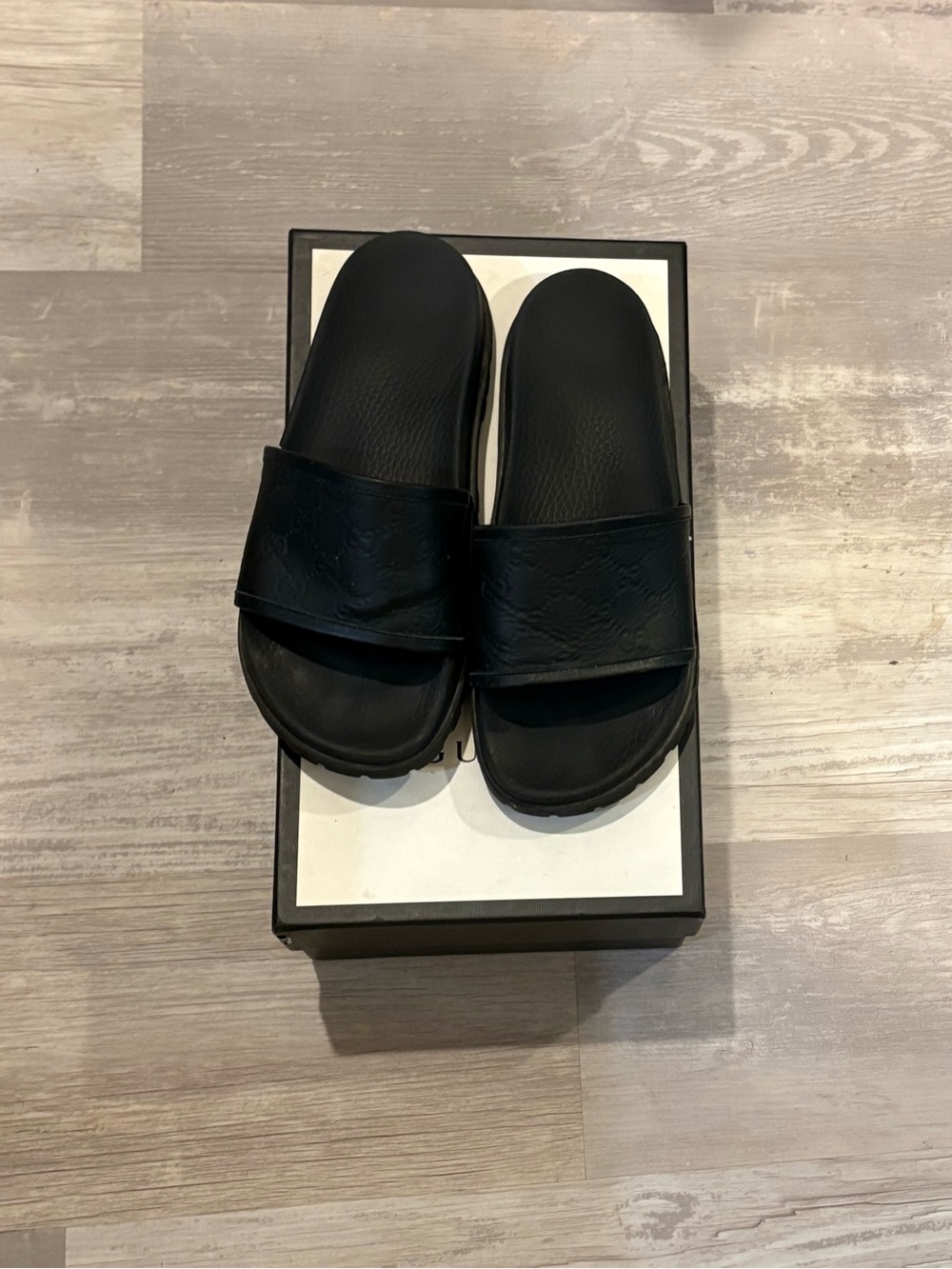 Gucci Black Men's Slides